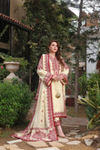WOOL MARINA 3PC EMBROIDERED DRESS EMBROIDERED SHAWL-DAS/5137