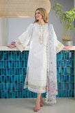 Embroidered Luxury Lawn Unstitched 3Pc | 1031