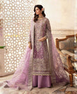 SAFFANA SOFT ORGANZA HEAVILY EMBROIDERY  DRESS 3 PIECE 2353