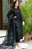 Embroidered Luxury Lawn Unstitched 3Pc | 1019